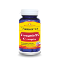 CURCUMIN 95 C3 COMPLEX (60 cps) - Antioxidant, antiinflamator si anticancerigen